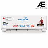 Panasonic 1.5 Ton 3 Star New Star Rated Hot & Cold Wi-Fi Inverter Smart Split AC (Matter/MirAIe, AI, -10~55°C Oper., Copper Condenser, 8in1 Convertible, 4-Way, PM 0.1 Filter, CS/CU-EZ18CKYXFM,White)