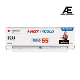 Panasonic 1.5 Ton 3 Star Hot & Cold Inverter Split AC (Crystal Clean, -10~55°C Oper., Copper Condenser, 8in1 Convertible, Higher Airflow, 2-Way, PM0.1 Filter, CS/CU-EZ18CKYF,White, New BEE rated
