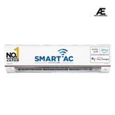 Panasonic 1 Ton 5 Star Wi-Fi Inverter Smart Split AC (Copper Condenser, 7 in 1 Convertible with True AI Mode, 4 Way Swing, nanoe X Air Purification Technology, CS/CU-HU12AKYF, White)