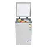 VOLTAS 97 L Single Door White and Grey Hard Top Deep Freezer, CVF136SB2-A-G2