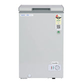 VOLTAS 97 L Single Door White and Grey Hard Top Deep Freezer, CVF136SB2-A-G2