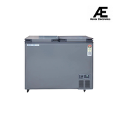 Voltas CVF321DA5-W1-GW 303 Liters Convertible Freezer & Cooler Hard Top Deep Freezer, 5 Star Energy Rated (Grey)