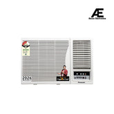 Panasonic 1.5 Ton 3 Star Fixed Speed Window AC (Copper Condenser, 48°C Oper., 2-Way, PM0.1 Filter, Powerful Mode, CW-LN183CM, White)