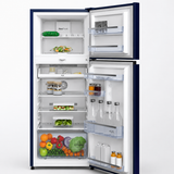 Voltas Beko RFF270C/2WPV100RBBD 230 L 2 Star Frost Free Double Door Refrigerator | Neo Frost Dual Cooling | ProSmart Inverter Compressor | Blossom Blue