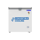 Blue Star HT3-N180, 180 Liter Hard Top Single Door Deep Freezer (161 Liter, White, 3-star)