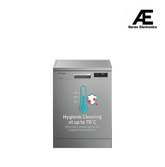 Voltas Beko 14 Place Setting Dishwasher, AquaFlex, AquaIntense (DF14S2,Silver), Free 1 Year Extended warranty