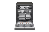 LG Dishwasher, TrueSteam™, 15 Place Setting, QuadWash™, LG's EasyRack™, ThinQ™ (Wi-Fi), Auto Open Dry, Matte Black,(DFB435FM)