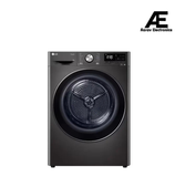 LG 9Kg Dryer, Dual Inverter Heat Pump™, Black Steel,DHV09SAB