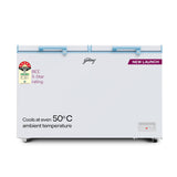 Godrej 405 L Double Door Convertible Deep Freezer (DH ESNCH 425E 2HCNP RW, White)