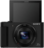 Sony Cyber-shot DSC-HX90V 18.2MP Digital Camera – 30x Optical Zoom, ZEISS Vario-Sonnar T, Electronic Viewfinder, Wi-Fi & GPS (Open box / without box
