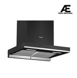 Bosch Series 4 60cm Wall-Mounted Chimney | 700 m³/hr Suction | Matt Black Finish | 67 dB Noise Level | Built-In Design - DWBA68J60I
