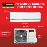 Mitsubishi 2.15 Ton 2 Star Heavy Duty Hybrid Split AC, DXK25CAPDA (Desert Xtreme Kooling, Jetta Series, 2026)