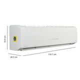 Mitsubishi Heavy Duty 1.6 Ton 3 Star Split AC (SRK20CXS-W6) – Copper Condenser, Jet Flow, Tropical Compressor, R32, Made in Thailand