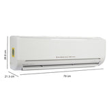 Mitsubishi 1.1 Ton 2 Star Split Hi-Wall Air Conditioner (SRK13CRS, Copper Condenser, White)