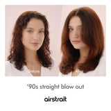 Dyson Airstrait HT01-BNBC-IN Hair Straightener | Wet to Dry Styling, No Heat Damage, LCD Display
