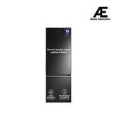 Electrolux 360L Frost Free Inverter Double Door Refrigerator, Bottom Freezer, TasteLockAuto & TasteSeal Technology, Glossy Black Steel, UltimateTaste 300, EBB3702K-H