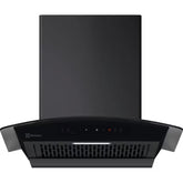 Electrolux 60 cm Wall Mounted Chimney Touch controls (ECC6841GB,Black, 223 (Sq.ft) Area Coverage)