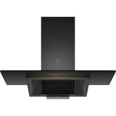Electrolux 90cm Straight Glass Chimney for up to 180 sqft Kitchen, AutoClean, UltimateTaste 500, Black, ECC9681G
