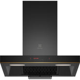 Electrolux 60cm T-Box Chimney for up to 180 sqft Kitchen, AutoClean, UltimateTaste 500, Black, ECT6281G