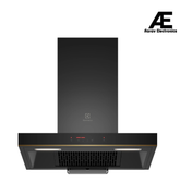 Electrolux 60cm T-Box Chimney for up to 180 sqft Kitchen, AutoClean, UltimateTaste 500, Black, ECT6281G