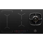 Electrolux 90cm Ultimate Taste 900 built-in hybrid induction hob with 4 cooking zones EHH957BE