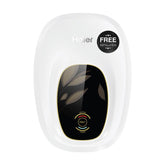 Haier Pret White Geyser 3 Litre 3KW Fast Heating Glass-Lined Instant Water Heater ABS Out Body for High-rise Building 8 Bar Instant Geyser for Kitchen& Bathroom, Free Installation