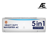 Electrolux 1 Ton 3 Star Convertible Inverter Split Air Conditioner (AC), PM2.5 Filter, I-Feel Technology, Anti-Corrosion and R32 Refrigerant, White & Blue, UltimateHome 300, ESV123C2UA