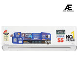 Panasonic EU 7 in 1 Convertible 1Ton 3Star Smart Inverter Split,(100%Copper Condenser, CS/CU-EU12BKY3FM),With MirAie & Matter Certified 55°Tested, High CFM & Eco tough Outdoor Crystal Clean Technology