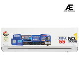Panasonic EU 7 in 1 Convertible 1 Ton 3Star Inverter Split,(100% Copper Condenser, CS/CU-EU12BKY3F), With 55°Tested,Ag clean Filter,High CFM&Eco tough Outdoor Crystal Clean Technology & Shild Blue+