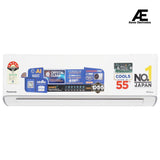 Panasonic EU 7 in 1 Convertible 1Ton 5Star Smart Inverter Split,(100%Copper Condenser, CS/CU-EU12BKY5FM),With MirAie & Matter Certified 55°Tested, High CFM & Eco tough Outdoor Crystal Clean Technology