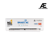 Panasonic EU 7 in 1 Convertible 1.5 Ton 3 Star Inverter Split Smart AC with Voice Assistant (Copper Condenser, CS/CU-EU18BKY3XFM)