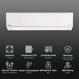 Panasonic EU 7 in 1 Convertible 1.5 Ton 5 Star Inverter Split AC with Higher Airflow (Copper Condenser, CS/CU-EU18BKY5XF)