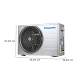Panasonic EU 7 in 1 Convertible 1.5 Ton 5 Star Inverter Split AC with Higher Airflow (Copper Condenser, CS/CU-EU18BKY5XF)