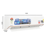 Panasonic EU 7 in 1 Convertible 2 Ton 5 Star Inverter Split AC with Anti Dust FIlter (2025 Model, Shield Blue Plus Coating,55°Tested,High CFM&Eco tough Outdoor Crystal Clean Technology CS/CU-EU24BKY5F)