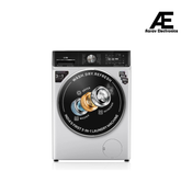 IFB 10 Kg/7 Kg/3 Kg 3-in-1, AI Powered, Fully Automatic Washer Dryer Refresher (IFB Laundrimagic®, EXECUTIVE PLUS ZXS 10/7/3, 9 Swirl Wash, Eco Inverter Technology, Rich Silver)