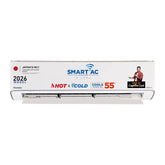 Panasonic 1.5 Ton 3 Star New Star Rated Hot & Cold Wi-Fi Inverter Smart Split AC (Matter/MirAIe, AI, -10~55°C Oper., Copper Condenser, 8in1 Convertible, 4-Way, PM 0.1 Filter, CS/CU-EZ18CKYXFM,White)