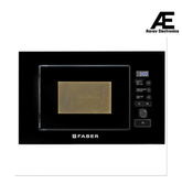 Faber Built In Microwave Faber FBIMWO 20L SG BK | 10 Auto Cook Functions | Grill | Defrost