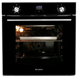 Faber 83 L Built-in Electric Oven with 6 Cooking Functions, Air Fry & 3D Hot Air Circulation - FBIO 83L 6F AF BK