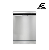 Faber 12 Place Settings Freestanding Dishwasher with 6 Wash Programs, Half Load, Power Memory, LED Display, Natural Drying & 1–24 Hours Delay, Inox – FFSD 6PR 12S Neo Inox