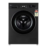 LG 9 Kg 5 Star Inverter Direct Drive Fully Automatic Front Load Washing Machine (FHB1209Z4B, Platinum Black,