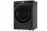 LG 12 Kg (Wash) / 7 Kg (Dry), AI Direct Drive Technology, Steam+ & Wi-Fi Front Load Fully Automatic Washer Dryer (FHD1207STB, Intelligent & Convenient Fabric Care & Turbowash 360, Platinum Black)