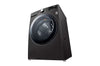 LG 21 Kg Wash / 12 Kg Dry AI Direct Drive Wi-Fi Fully Automatic Front Load Washer Dryer with Inbuilt Heater, Black VCM (FHD2112STB)