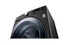 LG 21 Kg Wash / 12 Kg Dry AI Direct Drive Wi-Fi Fully Automatic Front Load Washer Dryer with Inbuilt Heater, Black VCM (FHD2112STB)