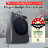 LG Smart Choice, 9 Kg, 5 Star, AI Direct Drive Technology, Steam, 6 Motion DD & Wi-Fi Fully-Automatic Front Load Washing Machine (FHP1209Z5M, Intelligent & Convenient Fabric Care, Middle Black)