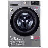 LG 10 Kg 5 Star Ai Direct Drive Wi-Fi Inverter Front Load Automatic Washing Machine (Fhp1410Z7P, Turbowash & Steam For Hygiene Wash, Platinum)