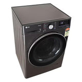 LG 12 Kg 5 Star AI Direct Drive™ Fully Automatic Front Load Washing Machine (FHP1412Z9B, Platinum Black, TurboWash 360, Steam, Wi-Fi,)Platinum Black
