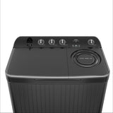 Haier 178 Series 10 kg 5 Star Semi Automatic Top Load Washing Machine – HTW100-196BK