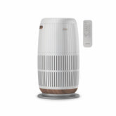 Havells Studio Meditate AP250 Air Purifier for Home, AQI Display, Covers 377sqft, H14 HEPA Filter, Remote, WiFi & Voice Control, Removes 99.98%, PM2.5, 6 stages, 360deg filtration (Silver Satin)