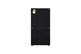 LG 650L Side by Side Refrigerator, Wi-Fi Convertible, DoorCooling+™, Black Mirror Finish, 3 Star GL-B257DBM3