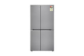 LG 650L Side-by-Side Refrigerator, Convertible, Door Cooling+™, Shiny Steel Finish, 3 Star GL-B257HPZ3